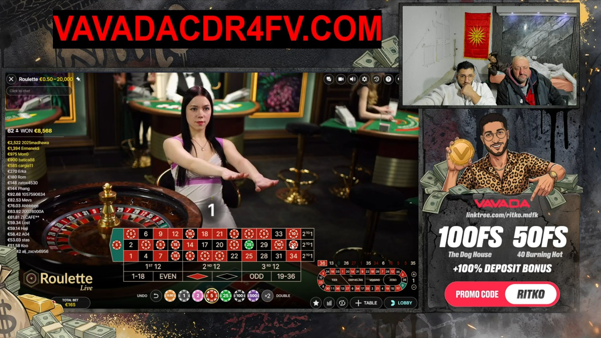 Live Casino War Battle